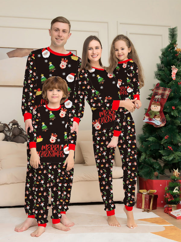 FZ Child Santa Claus printed christmas pajamas (children's version) - FZwear