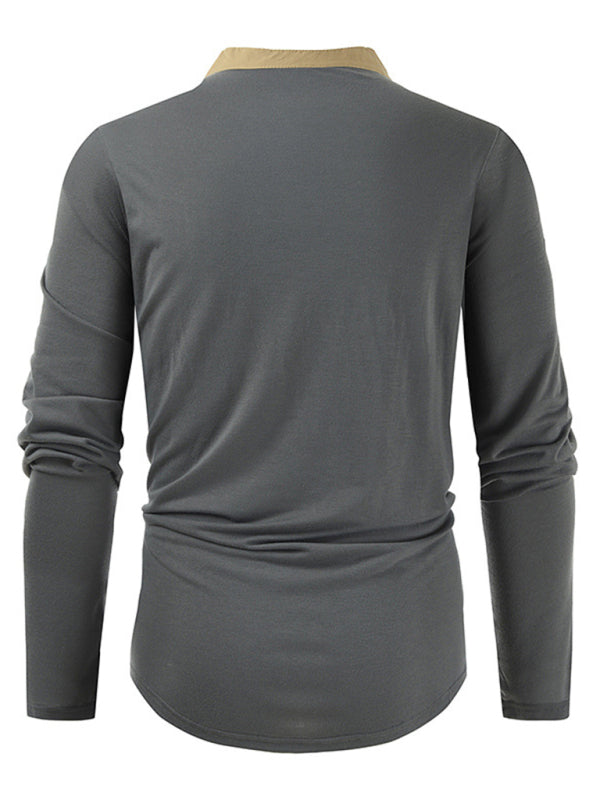 FZ Men's New Tactical Zipper Long Sleeve Tee - FZwear