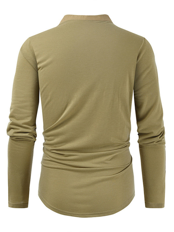 FZ Men's New Tactical Zipper Long Sleeve Tee - FZwear