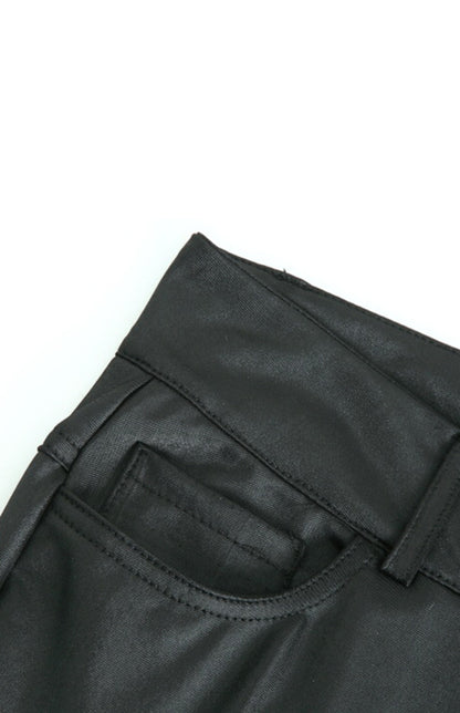 fz women's fashion pu leather pants