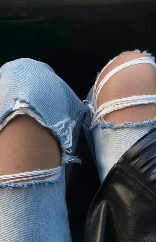 fz women's fashion wide leg flared jeans pants
