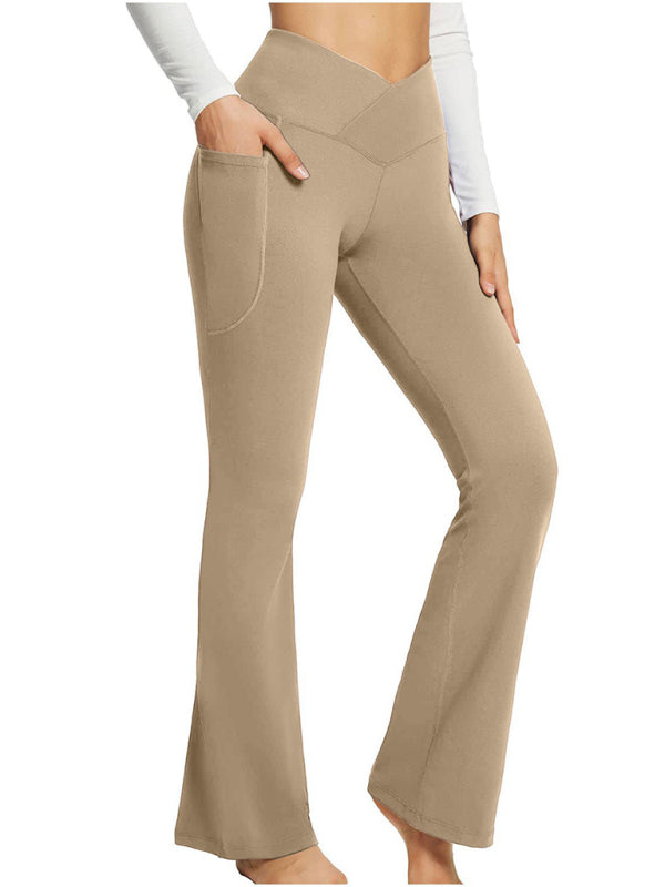 FZ Women’s Full Length Pocket Waist Flare Pants - FZwear