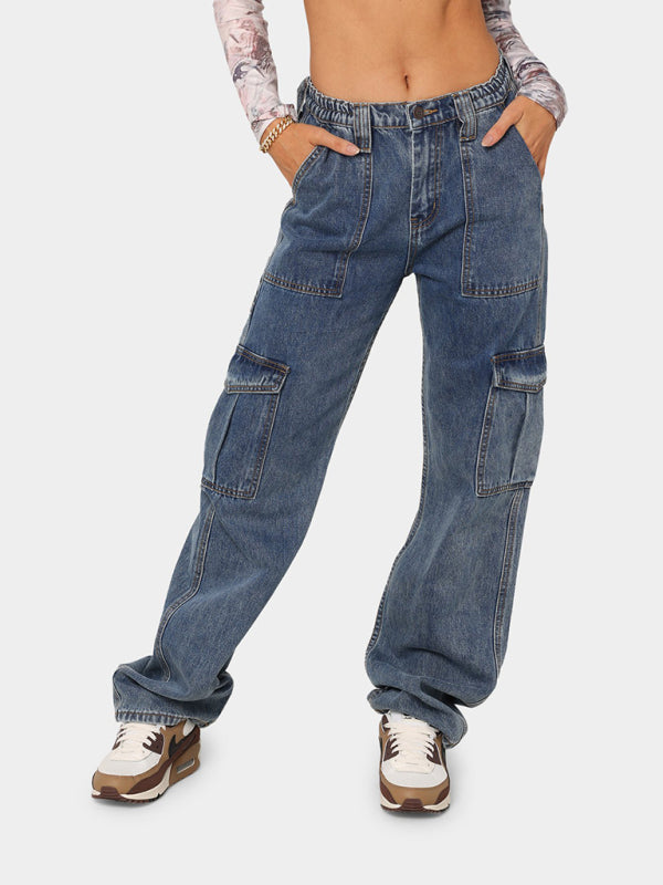 FZ Women's Relaxed Cargo Jeans - FZwear