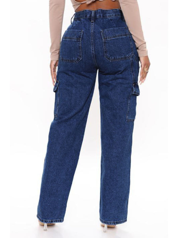 FZ Women's Relaxed Cargo Jeans - FZwear