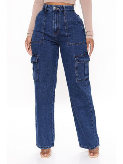 FZ Women's Relaxed Cargo Jeans - FZwear