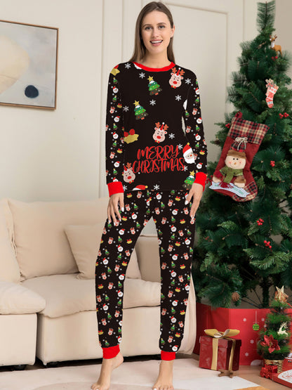 FZ Santa Claus printed christmas wear pajamas (mom style) - FZwear