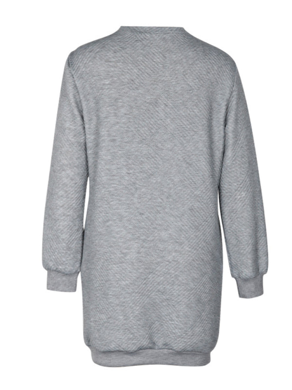 FZ Women's new long-sleeved sweatshirt dress - FZwear