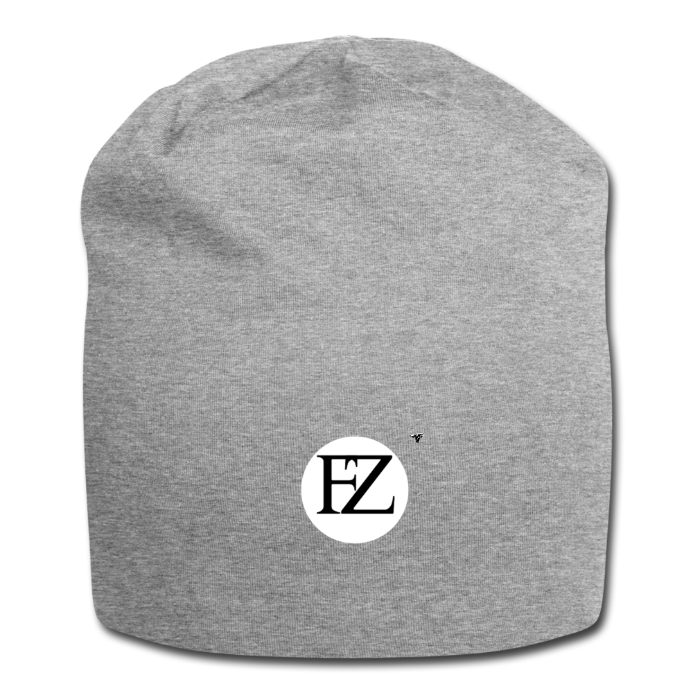 fz unisex jersey beanie hat heather gray